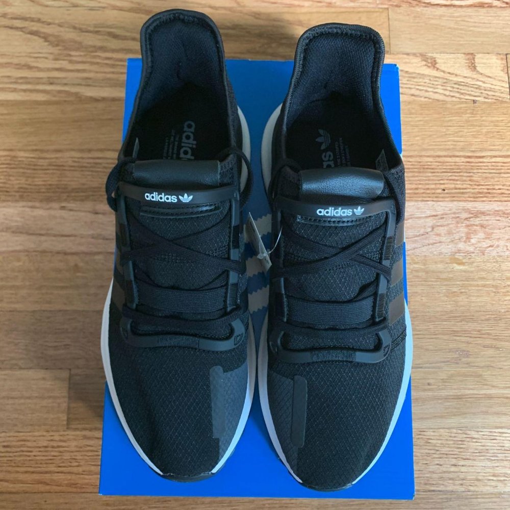 Adidas U Path Run Black / Cloud White Mens Shoes - Picture 5 of 7